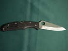 Spyderco Endura 4 Folding Knife 3 75  Plain Blade Vg-10 Japan