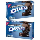 Pack Of 2  Nabisco Oreo Chocolate Fudge Covered Sandwich Cookies - 7 9 Oz  Each