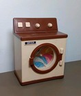 Vintage Arco Dollhouse Miniature Washing Machine Toy Brown Hong Kong Pre-owned 