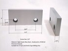 Bostar  6  X 3   Hardened High Jaws For 6  Kurt Or Similar Milling Vise