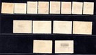 Canada 1942 Scott   249-262 Complete Set Mint Hinged