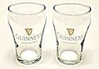 Guinness Harp Tasting Glass - 7 Oz - Set Of Two  2  Glasses - New   F s Nos Rare