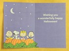 Peanuts  snoopy  Halloween Greeting Card    Envelope 5x7    