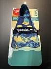 Speedo Kids Swim Fin Multi Blue Marble Sz Small  9-10  New