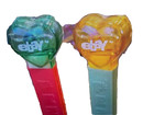 6 Pez Ebay Hearts Versions Crystal   Glow In The Dark   Austria Heart Rare Set