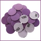 25-150mm Wet And Dry Sanding Discs Pads Sandpaper Hook And Loop Grit 60 - 10000