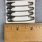 Military Issue Army Medic Lg Safety Pins X6 Nickle Plated First Aid Oakville Usa