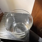 Early Times Etched Clear Glass Whiskey Glass  Round Design  Bourbon  Bar
