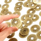 300 Antique Bronze I-ching Coins For Good Luck   Prosperity     Feng Shui Decor