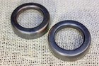 2 Lightning Rod Ball End Caps Replacements Tarnished Brown Copper 1 9 16    Large