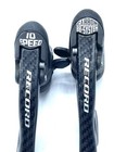 Campagnolo Record Ultra 10 Speed Carbon Fiber Shifters Road Bike Made In Italy