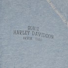 Vintage 1970s Son s Harley Davidson Sweatshirt Distressed Small Akron Oh