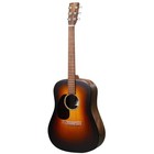 Martin D-x2el Ziricote Left-handed Dreadnought Acoustic-electric Guitar  Burst