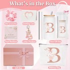Anfuey Personalized Gift For Women  9pcs Birthday Gifts Teen 16oz  Glass