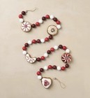John Derian X Target 2025 60    Glass Cookie Garland Holiday Peppermint Decor Nib