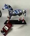 Trail Of Painted Ponies For Spacious Skies Janet Snyder 2008 Patriotic Horse Tag