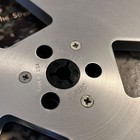 Vintage 7  Meister Aluminum Metal Take Up Reel To Reel 1 4  Tape 3 Window