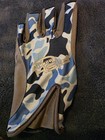 Fish Monkey Fishing Gloves   Blue Camo Neck Gaiter Set Grip Pair