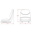 Seat For Ditch Witch Vermeer Cable Plow Directional Drill Trencher Boring