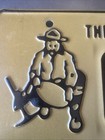 Vintage The Klondike Yukon Gold Miner License Plate Clh-1 Yukon Sticker March 86