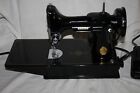 Antique 1948 Singer Model 221-1 Featherweight Sewing Machine case accessories