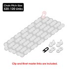 Drive Chain For Polaris Xplorer 400 4x4 1995-2002
