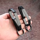 2pcs Duty Belt Key Holder With Keyrings For Police  Law Enforcement And Workers