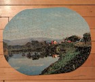 Vtg J k  Straus  what A Beautiful Morning  Wooden Jigsaw Puzzle  251 Complete
