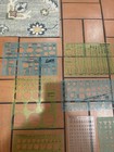 Lot Of Vintage Drafting Tools  Leads  Templates  Reference Slide Charts  Etc 