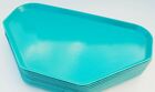  6 Pack  Fiberglass Cafeteria Trays Trapezoid 22  X 14  Serving Trays Lunch Tray