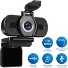 1080p Full Hd Usb Webcam For Pc Laptop Web Camera With Microphone fhd