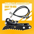 Typhon Hydraulic Thumb Clip For 0 8ton-2ton Mini Excavators Attachments 3-holes