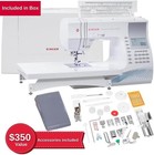 Singer Quantum Stylist 9960 Computerized Sewing   Quilting Machine With White 