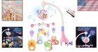 Crib Mobile With Music And Lights  Baby Mobiles For Cribs  Nursery Musical Mo   