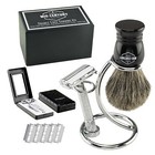 Mid Century Shaving Safety Razor Shaving Kit Complete Wet Shaving Set