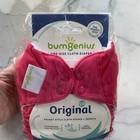 Bumgenius Original 5 0 One Size Cloth Diaper Adjustable 8-35 Ibs Pink   Inserts