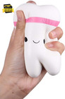 4 4  Squishies Jumbo Kawaii Teeth Slow Rising Squishys Tooth Toy For Kids Soft S