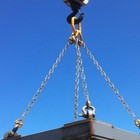 Zinc Plated Chain G30 3 16 x 100 Ft  Proof Coil Chain Sling Towing Pulling