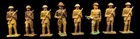 Vintage Barclay Manoil Lead Toy Soldiers Lot Wwi 1930s Artillery Dimestore 32pc