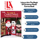Leisure Arts Magic Of Christmas Plastic Canvas Book And Patterns     Pattern With
