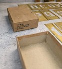 Vintage Military Brass Stencil Set 2 Inch Letters Numbers General Stencils Nsn