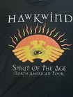 Vtg Hawkwind Spirit Of The Age North American Tour 1995 Shirt Lemmy Mot  rhead Xl