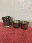 Alda   s Silver Vases  3  Antique Cups Home Decoration   free Shipping   