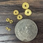 Bulk Lot Silver Disc Spacer Beads 3mm 4mm 5mm 6mm 7mm   Gold Round Spacer Bead