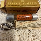 Vintage Smith Kline   French Laboratories Eskay s Oralator Cough Medicine Drug S