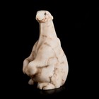 Inuit Polar Bear Marble Sculpture  Ancient Eskimo Stone Carving  Polar Bear