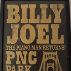 Billy Joel Framed Poster 2022 Pnc Park Pittsburgh August 11