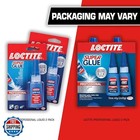 Loctite Super Glue Professional Liquid  Clear  0 7 Fl Oz Bottle  2 Pack - Sup