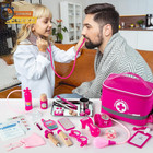 Doctor Kit For Kids Girls  34 Pcs Kids Doctor Kit For Toddlers 3-5 With Medical