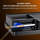 Electric Rolling Roller Tobacco Injector Maker Automatic Cigarette Machine Black